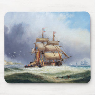 The Isle of Wright pilot boat 1887 Mouse Pad