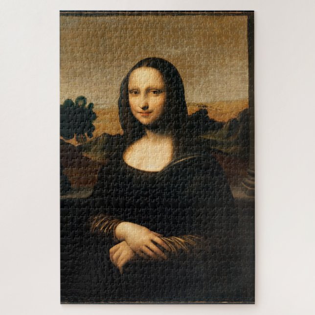 The Isleworth Mona Lisa – Leonardo da Vinci Jigsaw Puzzle (Vertical)
