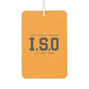 THE ISO Hat Car Air Freshener