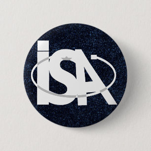 The Israel Space Agency - סוכנות החלל ה 6 Cm Round Badge