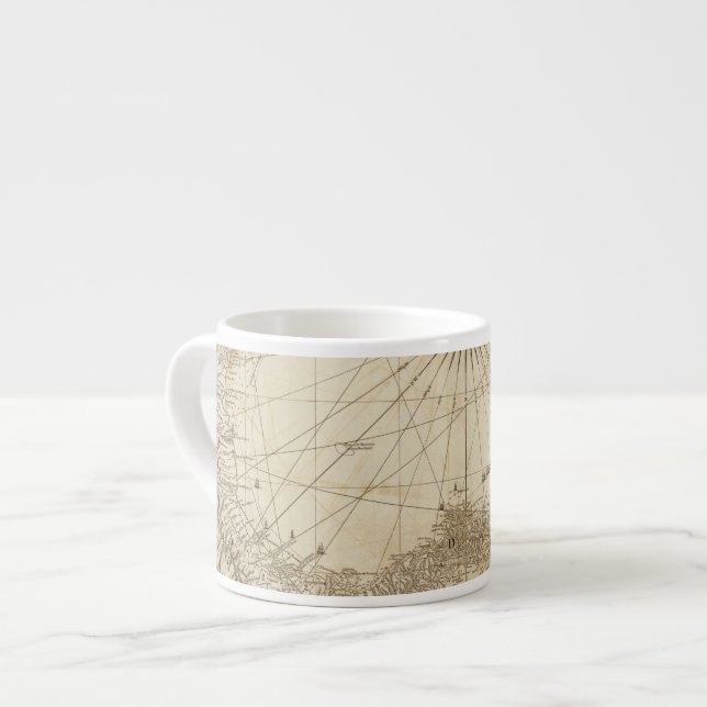 The Isthmus of Panama Espresso Cup (Front Left)