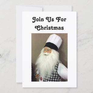 THE ITALAIN CHEF=JOIN US FOR CHRISTMAS INVITATION