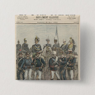 The Italian Army 15 Cm Square Badge