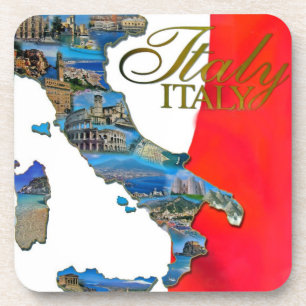 The Italian "Boot" Coaster