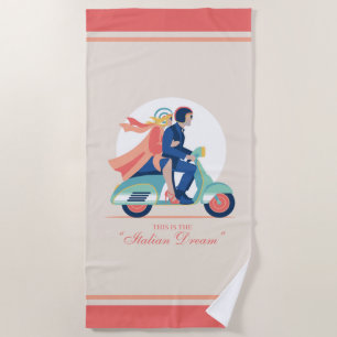 The Italian Dream - The White Lotus Beach Towel