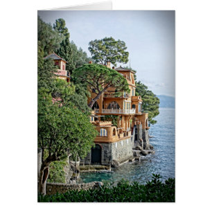 The Italian Riviera - Portofino, Italia Card