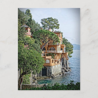 The Italian Riviera - Portofino Postcard