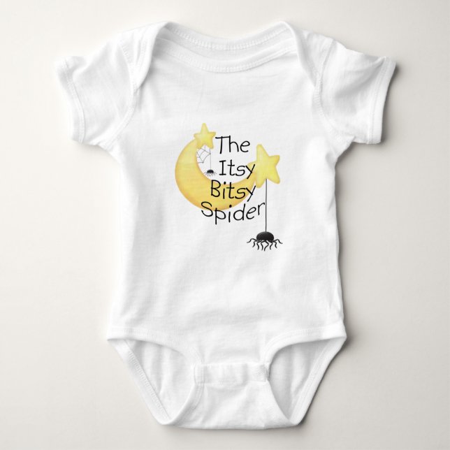 The itsy Bitsy Spider Baby Bodysuit (Front)