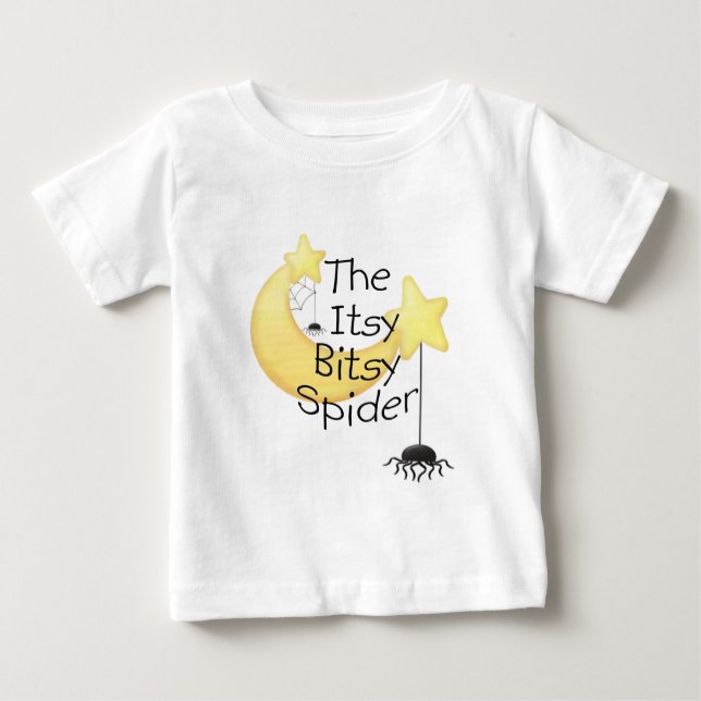The itsy Bitsy Spider Baby T-Shirt (Front)
