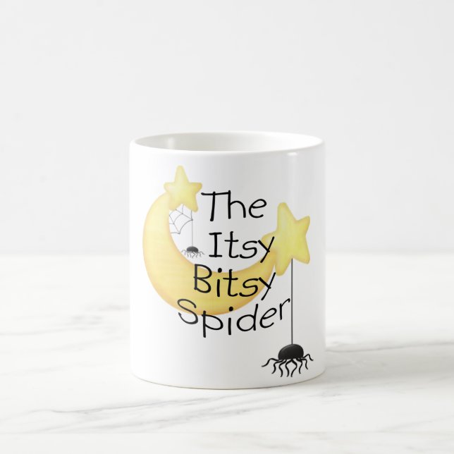 The itsy Bitsy Spider Coffee Mug (Center)