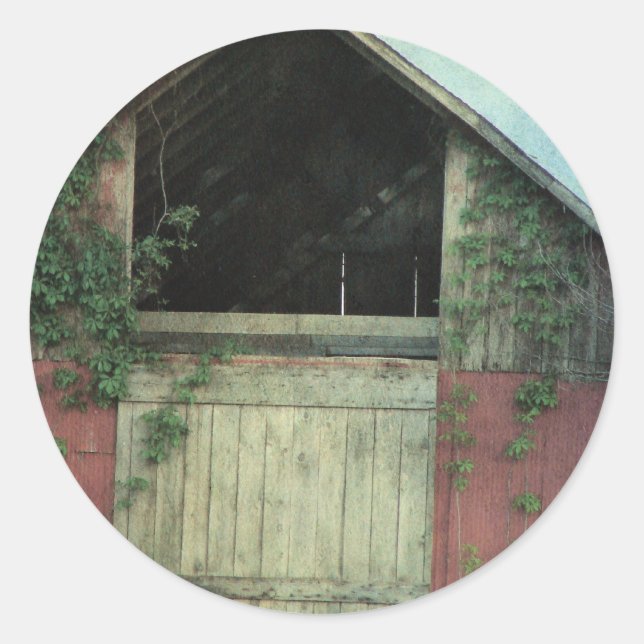 The Ivy Barn Classic Round Sticker (Front)