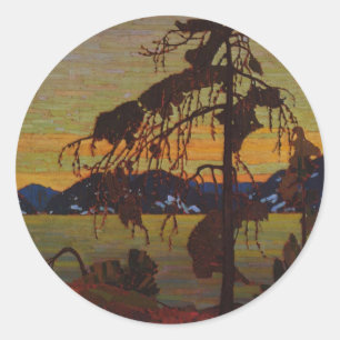 The Jack Pine Classic Round Sticker