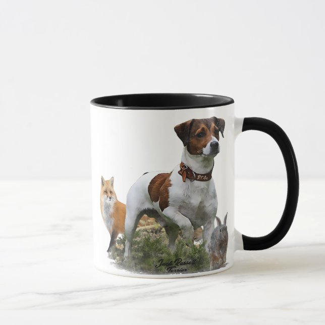 The Jack Russell Terrier , Art Mug (Right)