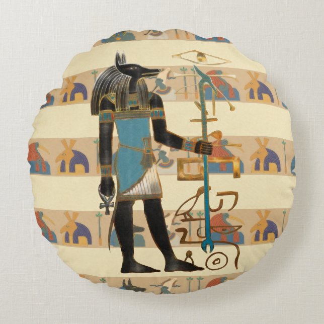 The Jackal Round Cushion (Front)