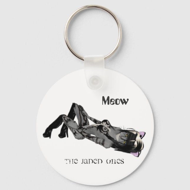 The Jaded Ones Meow Keychain 3 (Front)