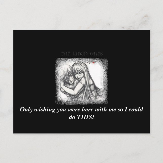 The Jaded Ones "Missing You" Postcard 1 (Front)