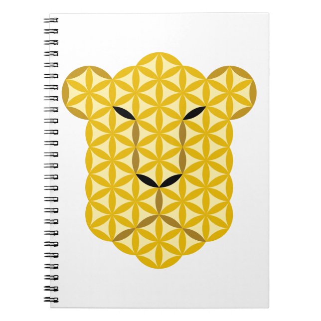 The jaguar Of Life - Sacred Animals. Notebook (Front)
