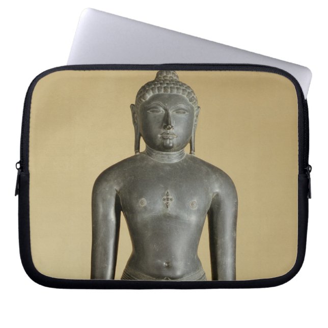 The Jain Tirthankara, Parsvanatha, Rajasthan, Prat Laptop Sleeve (Front)