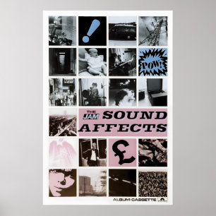 The Jam 1980 Sound Affects (MEGA RARE) English Poster