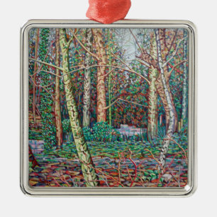 The January Path Metal Tree Decoration