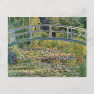 The Japanese Bridge by Claude Monet Postcard