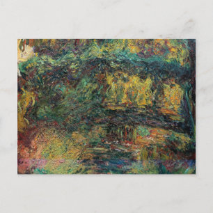 The Japanese Bridge - Claude Monet Postcard