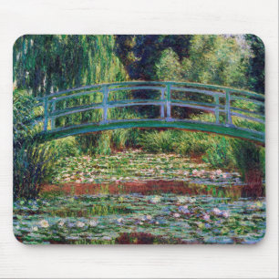 The Japanese Bridge (Water-Lily Pond), Monet Mouse Pad