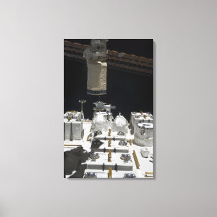 The Japanese Experiment Module Exposed Facility Canvas Print