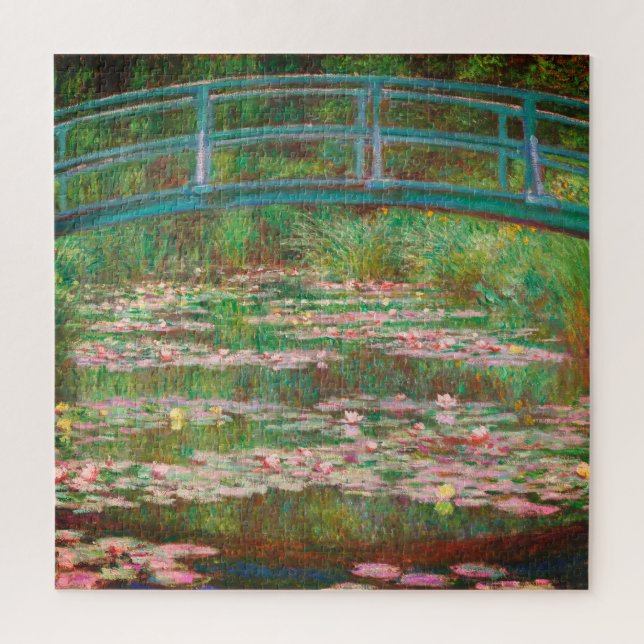 The Japanese Footbridge By Claude Monet Jigsaw Puzzle (Vertical)