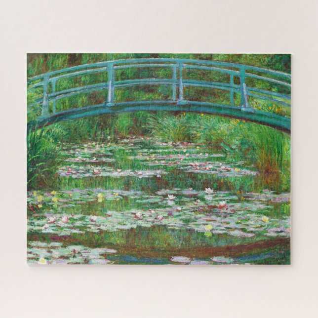 The Japanese Footbridge by Claude Monet Jigsaw Puzzle (Horizontal)