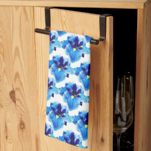 THE JAPANESE IRIS FLOWER TEA TOWEL