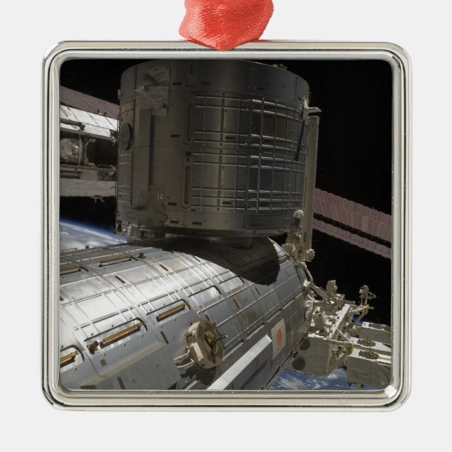 The Japanese Kibo complex Metal Tree Decoration (Front)