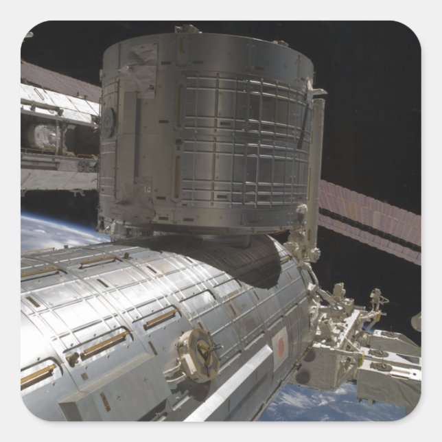 The Japanese Kibo complex Square Sticker (Front)