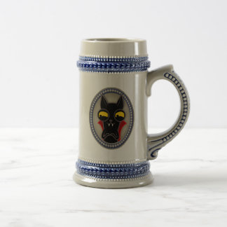 The jar of Drácula Beer Stein