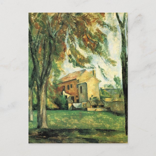 The Jas de Bouffan by Paul Cezanne Postcard (Front)