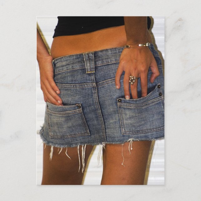 The jeans postcard (Front)