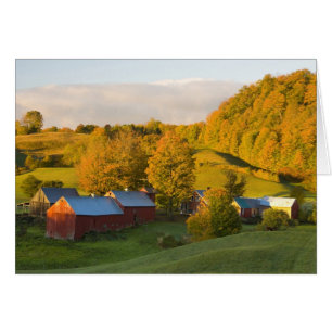 The Jenne Farm in Woodstock, Vermont. Fall. 2