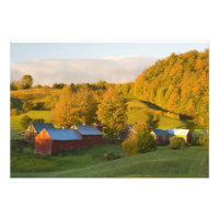 The Jenne Farm in Woodstock, Vermont. Fall. 2