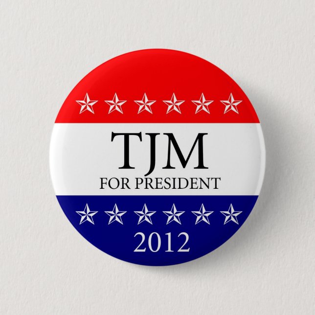 The Jer Man 2012 6 Cm Round Badge (Front)