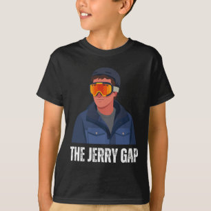 The Jerry Gap Skis Funny Skiing Joke Mountain Humo T-Shirt