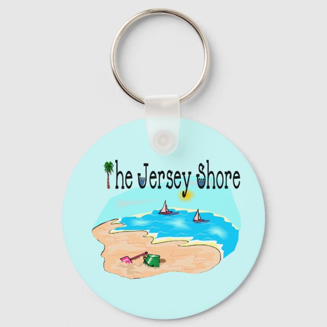 The Jersey Shore Key Ring (Front)