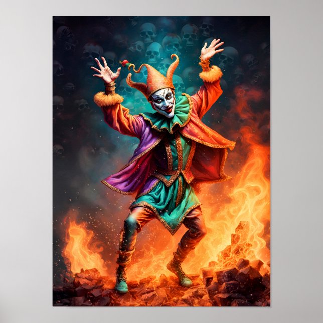 The Jester - 12 x 16 Poster (Front)