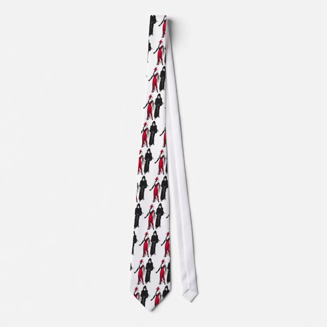 The Jester and The Monk Tie (Front)