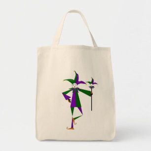 The Jester Grocery Tote Bag