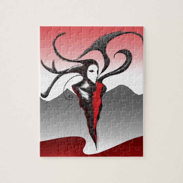 The Jester Jigsaw Puzzle (Vertical)