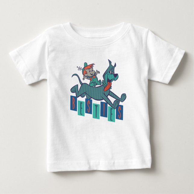The Jetsons | Elroy & Astro Besties Baby T-Shirt (Front)
