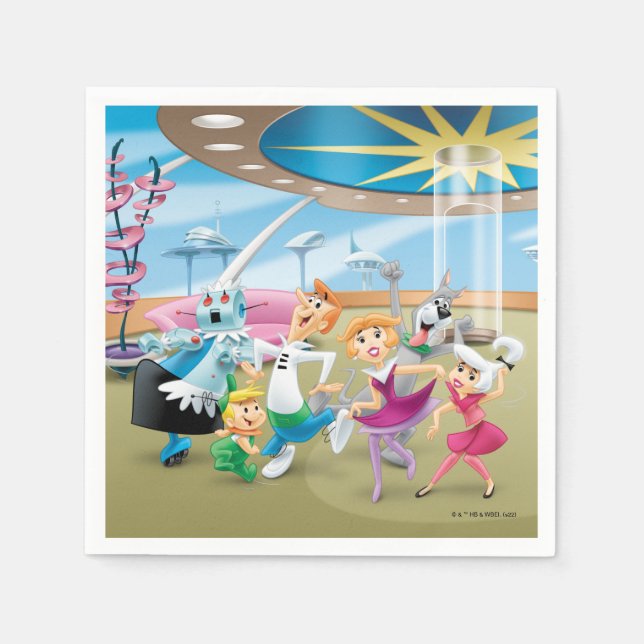 The Jetsons | Family Dance Party Napkin (Front)