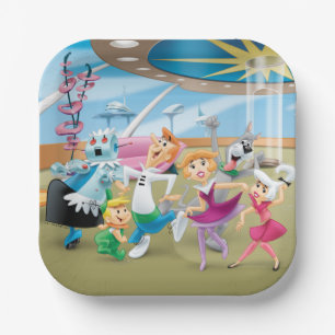 The Jetsons   Family Dance Party Paper Plate