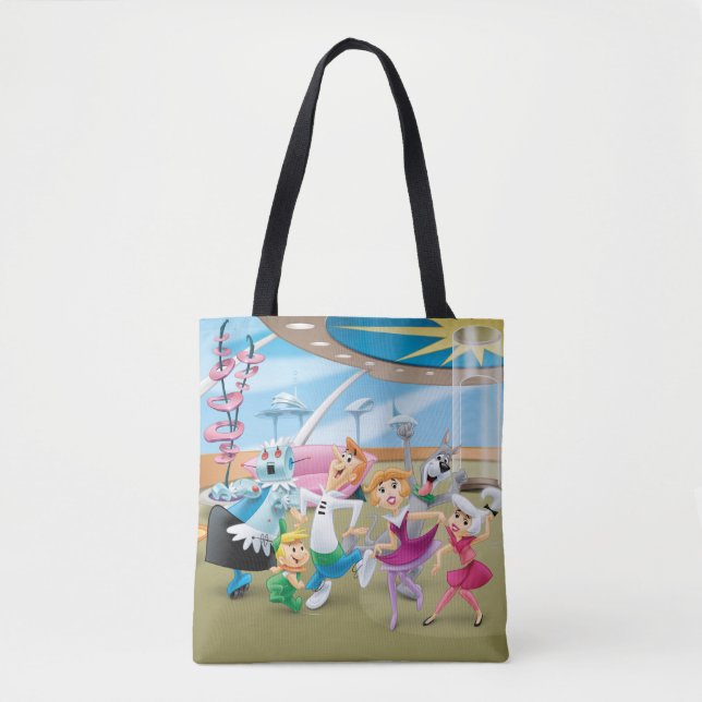 The Jetsons | Family Dance Party Tote Bag (Front)