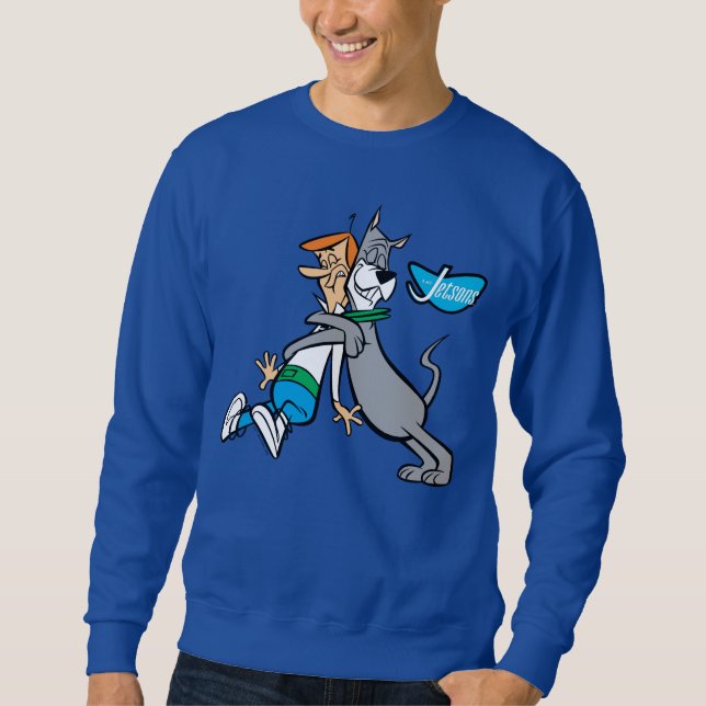 The Jetsons | George & Astro Hug Sweatshirt (Front)